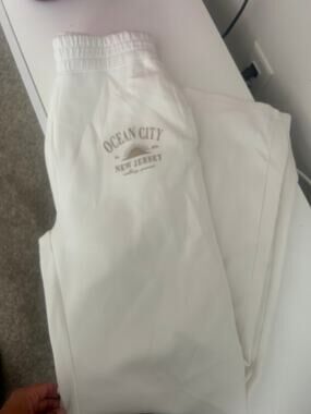 Ocean City New Jersey Wide Leg Sweat Pants *M*